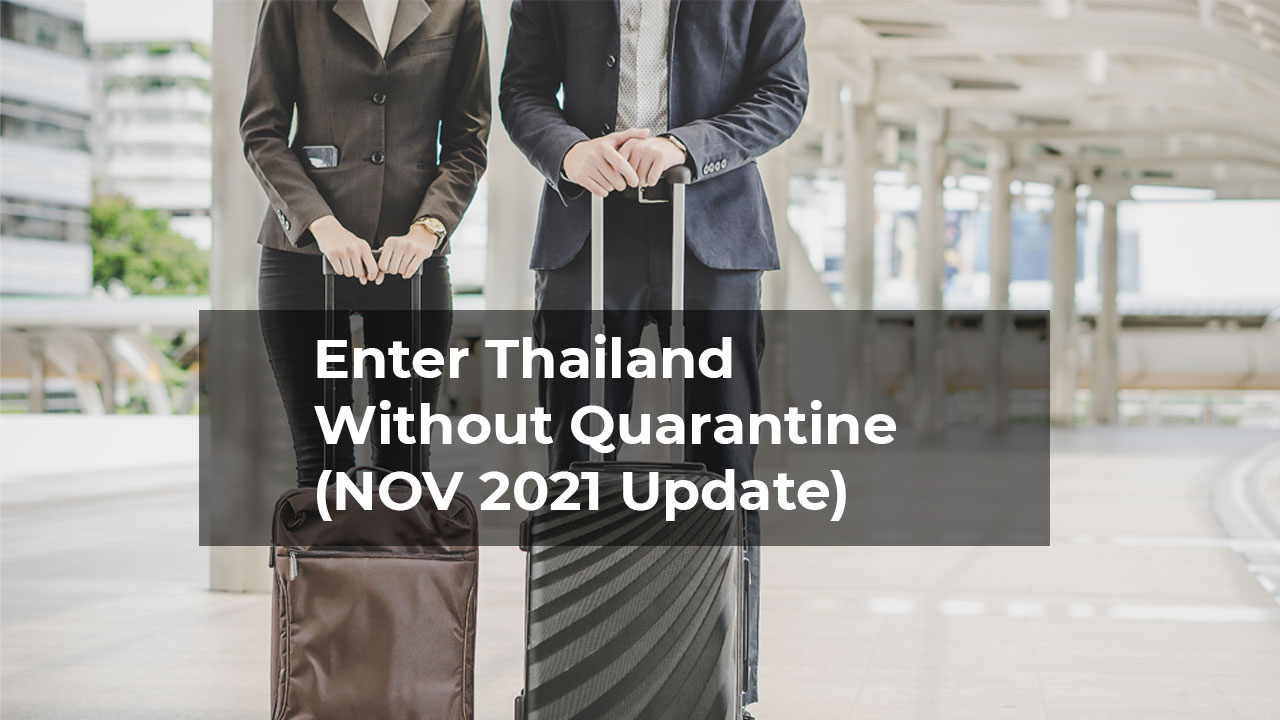 No quarantine in Thailand